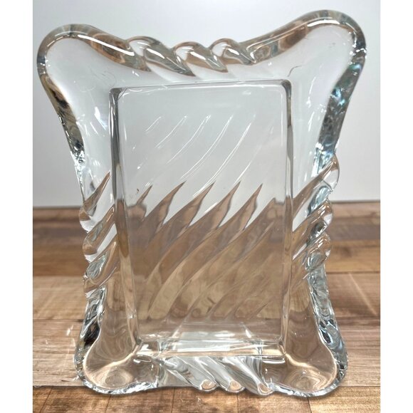 Mikasa Twist 3.5" X 5" Glass Picture Frame - Picture 1 of 5